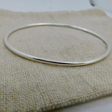 Load image into Gallery viewer, Made To Order Smooth Sterling Silver Bangle
