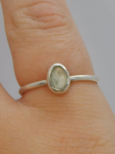 Load image into Gallery viewer, Made to Order Sea Glass Sterling Silver Stacking Ring
