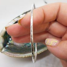 Load image into Gallery viewer, Made To Order Reticulated Sterling Silver Bangle
